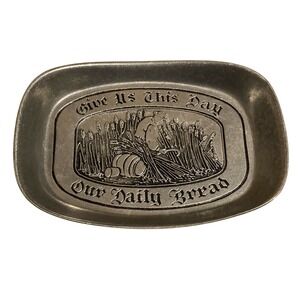 Vintage Wilton Plate Our Daily‎ Bread